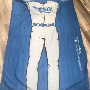 NEW Los Angeles Dodgers Snuggie With Sleeves New In The Bag SGA Warm 9/21/2015